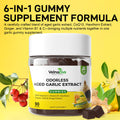 Aged Garlic Extract Gummies with CoQ10 60mg - S-Allyl Cysteine Formula