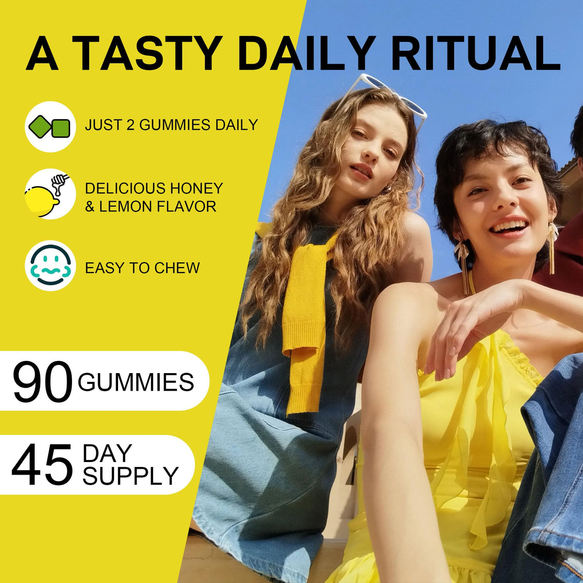 Aged Garlic Extract Gummies with CoQ10 60mg - S-Allyl Cysteine Formula - Product scene 3