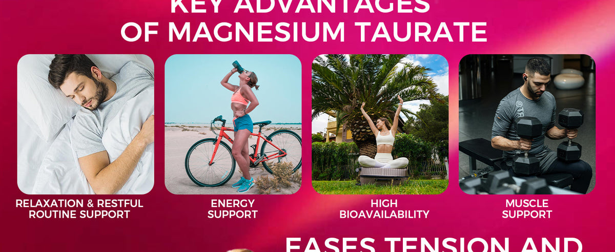 Magnesium Taurate Gummies 1800mg - Magnesium Bound to the Amino Acid Taurine - Product scene 2